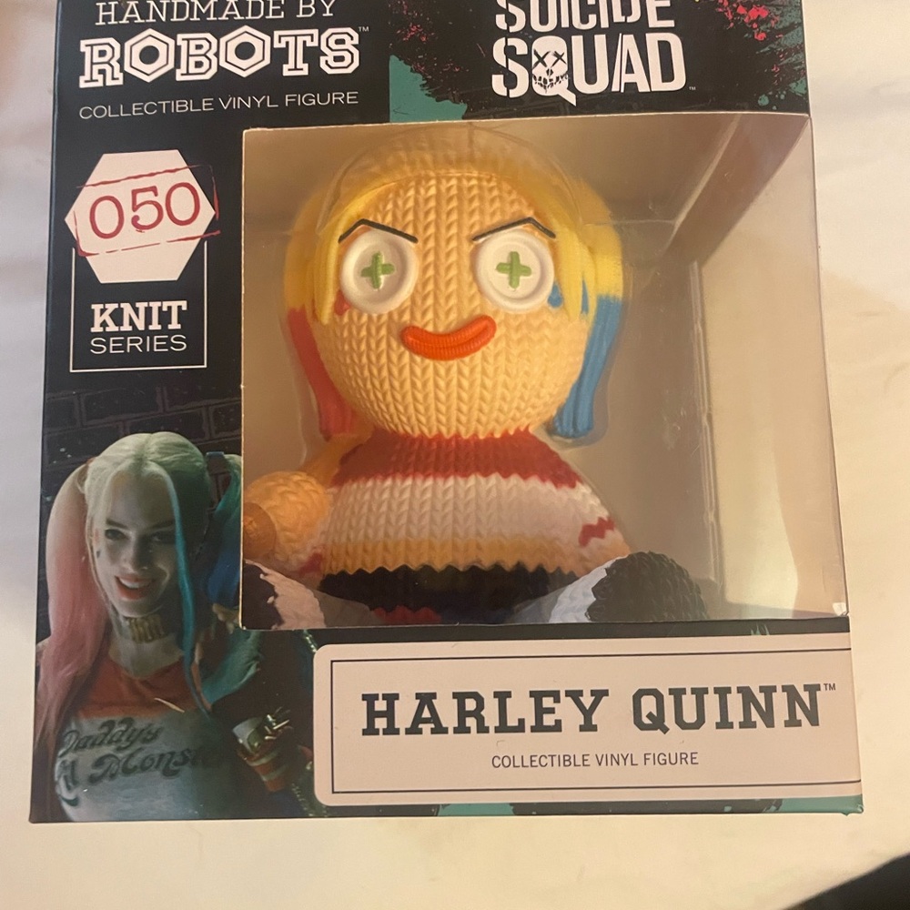 Harley Quinn Suicide Squad 050 Handmade by Robots Knit Series Figure New